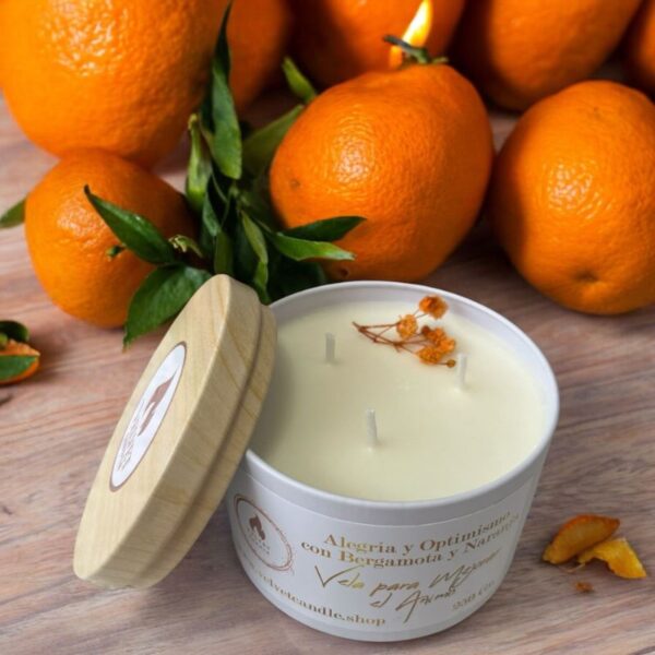 Alegria y Optimismo con Bergamota y Naranja